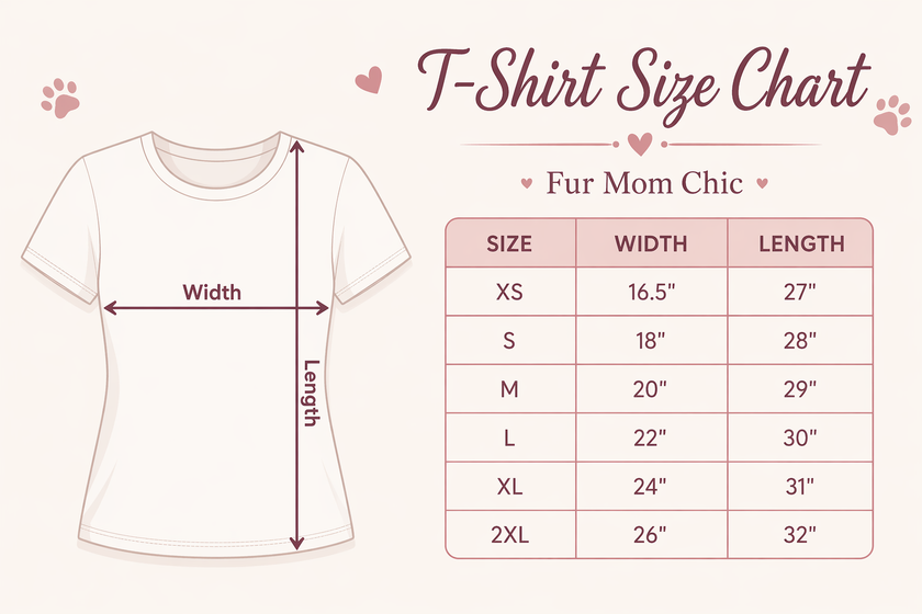 Fur Mom Chic Monthly Tee Subscription (Shipping Included)